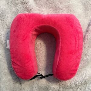 Pink memory foam Travel Neck Pillow